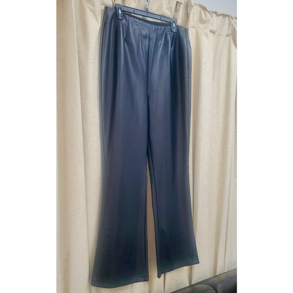 ASOS Design Faux Leather Pants (Curve)